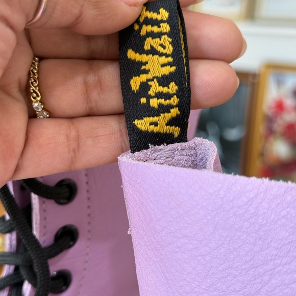 Dr. Martens Purple Classic Boots - Picture 4 of 9